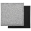 vidaXL Tapis 20 pcs Gris clair 50 x 50 cm 100% Polypropyl&egrave;ne