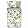 Good Morning Housse de couette enfant JUNGLE 100x135 cm Multicolore