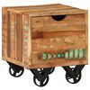 vidaXL Table d'appoint 40x40x55 cm Bois de r&eacute;cup&eacute;ration massif