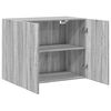 vidaXL Armoire murale sonoma gris 80x42,5x64 cm bois d'ing&eacute;nierie
