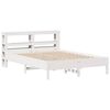 vidaXL Cadre de lit sans matelas blanc 140x200 cm bois de pin massif