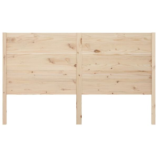 vidaXL Tête de lit 166x4x100 cm Bois massif de pin