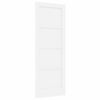 vidaXL Porte int&eacute;rieure Blanc 73,5 x 198,5 cm Contreplaqu&eacute;