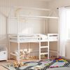 vidaXL Toit de lit pour enfants 217x95,5x159 cm bois de pin massif