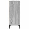 vidaXL Buffet Gris Sonoma 79,5 x 33 x 82 cm Bois d'ing&eacute;nierie