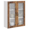 vidaXL Meuble mural de cuisine Lucca Bois ancien 80 x 31 x 100 cm