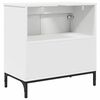 vidaXL Meuble de Lavabo de Salle de Bain Blanc 60,5 x 33,5 x 61 cm