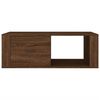 vidaXL Table basse Ch&ecirc;ne marron 100x50,5x35 cm Bois d'ing&eacute;nierie