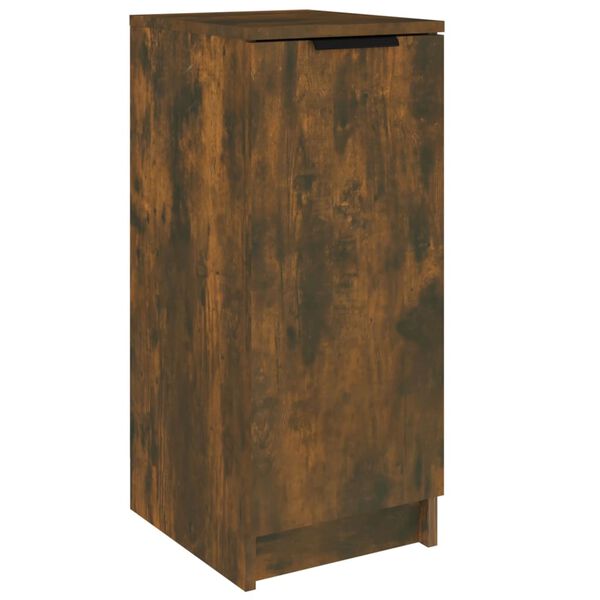 vidaXL Armoire &agrave; chaussures Ch&ecirc;ne fum&eacute; 30x35x70 cm Bois d'ing&eacute;nierie