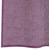 vidaXL Rideaux en voile avec boucles 2 pcs violet 140x175 cm