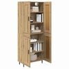 vidaXL Haut Armoire 2 pcs Ch&ecirc;ne artisanal Bois d'ing&eacute;nierie