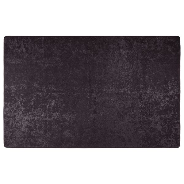 vidaXL Tapis lavable antidérapant 160x230 cm anthracite
