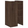 vidaXL Buffet ch&ecirc;ne marron 45x35x75 cm bois d'ing&eacute;nierie