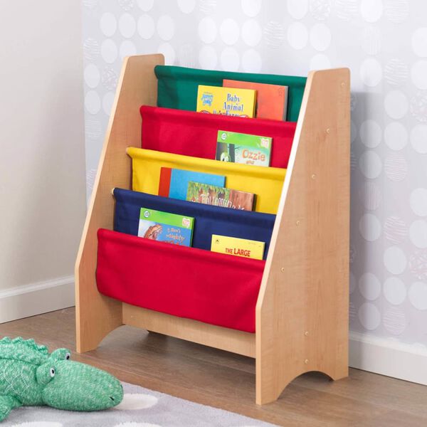 KidKraft Biblioth&egrave;que &agrave; &eacute;lingue pour enfants 61x29,9x71,1 cm 14226