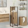 vidaXL Armoire de salle de bain ch&ecirc;ne artisanal 33x33x120,5 cm
