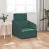 vidaXL Canap&eacute;-Lit Vert fonc&eacute; 65 x 80 x 83 cm Velours