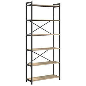 vidaXL &Eacute;tag&egrave;re Ch&ecirc;ne Sonoma 40 x 30 x 85 cm Bois d'ing&eacute;nierie