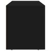 vidaXL Meuble TV Noir 100 x 35 x 40 cm Bois d'ing&eacute;nierie