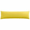 vidaXL Coussins de canapé 2 pcs Jaune clair 145 x 40 cm tissu