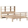 vidaXL Lit biblioth&egrave;que sans matelas 120x190 cm bois de pin massif