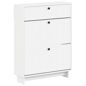 vidaXL Cabinet &agrave; chaussures EDE 78 x 24 x 103 cm Bois d'ing&eacute;nierie