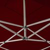 vidaXL Tente de r&eacute;ception pliable avec parois Aluminium 2x2 m Bordeaux
