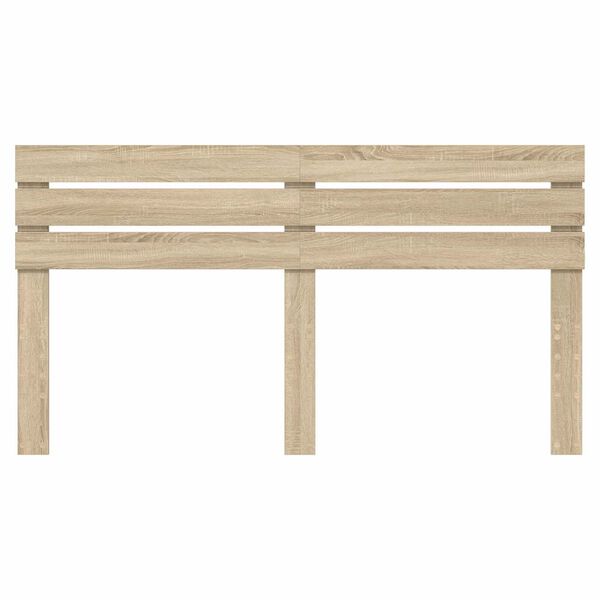 vidaXL T&ecirc;te de lit Ch&ecirc;ne Sonoma 180 cm Bois d'ing&eacute;nierie