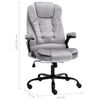 vidaXL Chaise de bureau Gris clair Velours