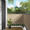 vidaXL &Eacute;cran de balcon Beige 100 x 300 cm Tissu Oxford