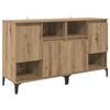 vidaXL Buffets 2 pcs Ch&ecirc;ne artisanal 60 x 35 x 70 cm Bois d'ing&eacute;nierie