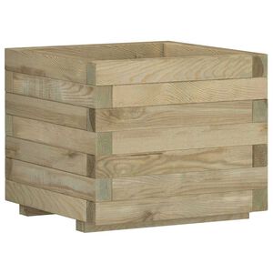 vidaXL Lit sur&eacute;lev&eacute; 50x50x40 cm Bois Carr&eacute;