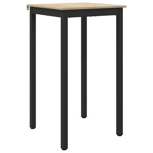 vidaXL Table de bar debout Bois d'ing&eacute;nierie