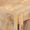 vidaXL Meuble TV 140x30x45 cm Bois de manguier massif