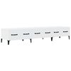 vidaXL Meuble TV Blanc 150x34,5x30 cm Bois d'ing&eacute;nierie