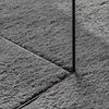 vidaXL Tapis HUARTE à poils courts doux lavable anthracite 120x170 cm