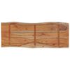vidaXL Dessus de table 100x40x2,5 cm rectangulaire bois massif acacia