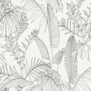 DUTCH WALLCOVERINGS Papier peint galapalos blanc