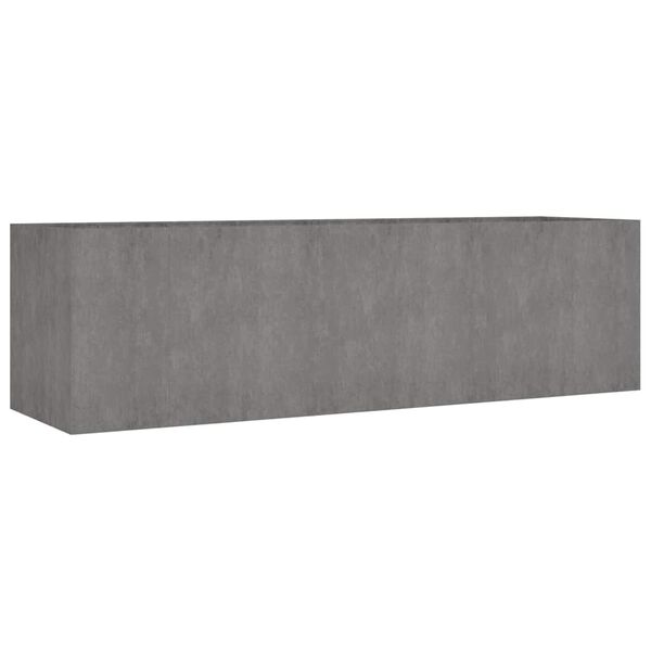 vidaXL Lit sur&eacute;lev&eacute; de jardin 280x80x80 cm acier corten