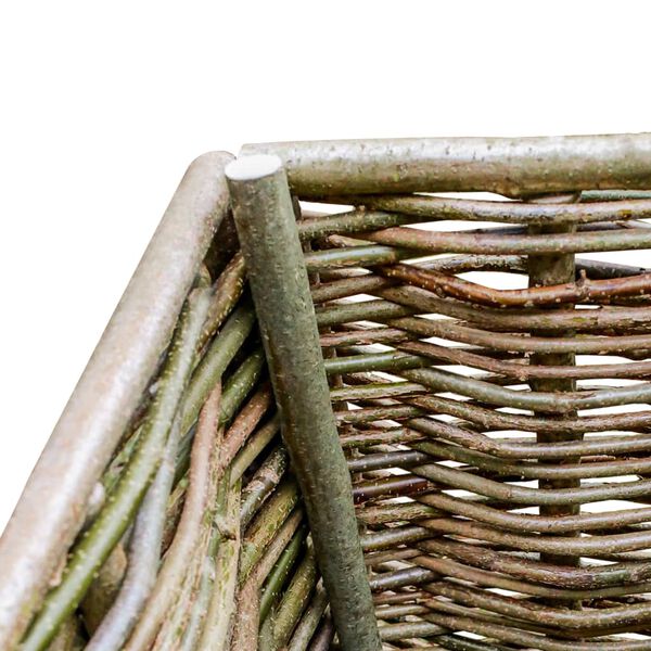 vidaXL Lit surélevé de jardin 120x40x80 cm Bois de noisetier