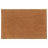 vidaXL Tapis de porte naturel 65x100 cm fibre de coco touffet&eacute;