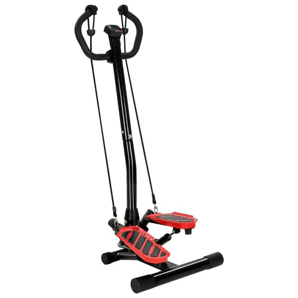vidaXL Stepper oscillant avec guidon et cordes de r&eacute;sistance