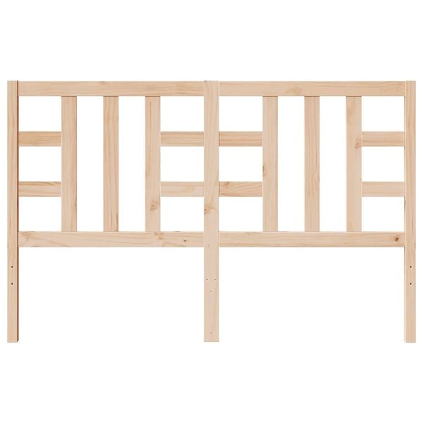 vidaXL Tête de lit 166x4x100 cm Bois massif de pin