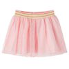 Jupe avec tulle pour enfants rose clair 104