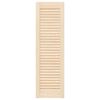 vidaXL Portes d'armoire &agrave; persiennes 2 pcs 99x29,5 cm pin massif