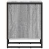 vidaXL Table de chevet Gris Sonoma 39,5 x 30 x 50 cm Bois d'ing&eacute;nierie