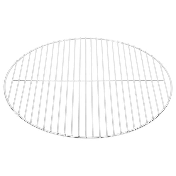 vidaXL Grille de barbecue ronde &Oslash;50 cm acier inoxydable 304