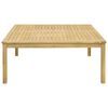 vidaXL Table basse de jardin 110x110x45 cm Bois solide d'acacia
