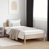 vidaXL Cadre de lit sans matelas 100x200 cm bois massif de pin