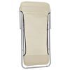 vidaXL Chaises plage pliantes lot de 2 textil&egrave;ne acier enduit poudre