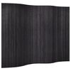 vidaXL Cloison de s&eacute;paration bambou gris largeur 250 cm hauteur 165 cm